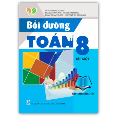 Sách - Combo Bồi dưỡng Toán 8 tập 1 + 2 (Kết nối tri thức với cuộc sống)