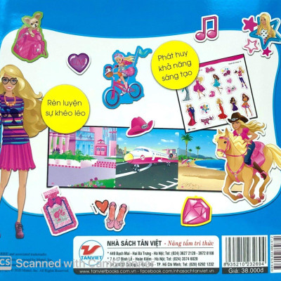 Barbie Bộ Sách Dán Hình Cuộc Sống Nhiều Niềm Vui - Tập 2