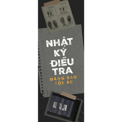 Sách Nhật Ký Điều Tra Đằng Sau Tội Ác - AZB