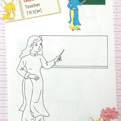 Tập Tô Màu Mẫu Giáo - Chủ Đề Nghề Nghiệp (2022)