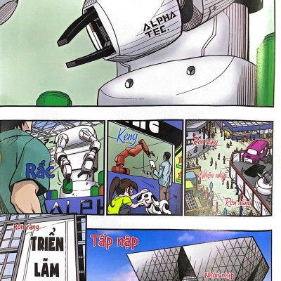 Truyện Tranh Tri Thức Khoa Học - Khủng Hoảng Robot