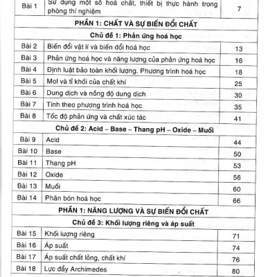 Bồi dưỡng học sinh giỏi Khoa học Tự nhiên 8 (Dùng chung cho các bộ SGK)