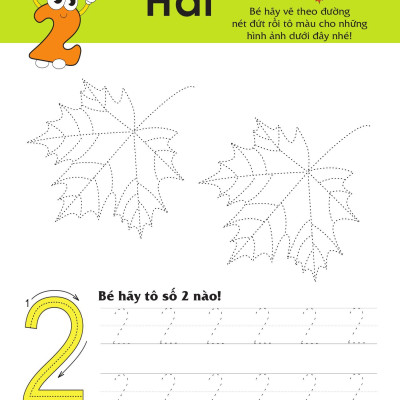 Sách - Rèn Luyện Kỹ Năng Cầm Bút Cho Trẻ - Tô Nét Số Đếm