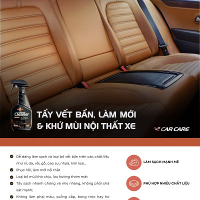 Dung Dịch Tẩy Vết Bẩn Và Làm Sạch Nội Thất SUPERONE Ultimate Cleaner - Interior SOUTHWALL A104