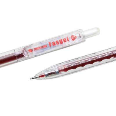 Bút Gel 0.5 mm - Thiên Long Gel-068 - Mực Đỏ