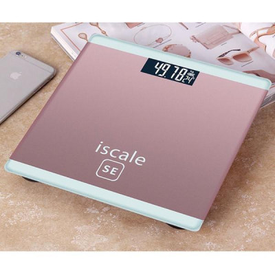 Cân Sức Khỏe Điện Tử Iscale Tích Hợp Đo Nhiệt Độ Max 180Kg