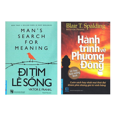 Sách - Đi Tìm Lẽ Sống + Hành Trình Về Phương Đông - Combo 2 Quyển