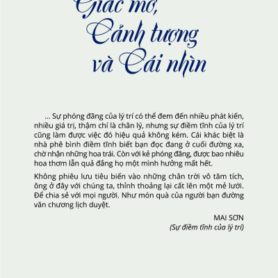 Giấc Mơ, Cảnh Tượng Và Cái Nhìn - Huỳnh Như Phương - IRED Books