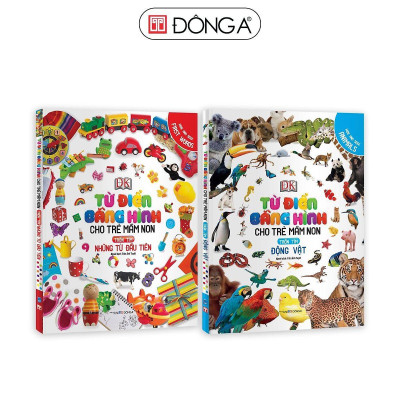 Sách - Bộ Từ Điển Bằng Hình Cho Trẻ Mầm Non - Chọn Lẻ 2 Chủ Đề - Đông A