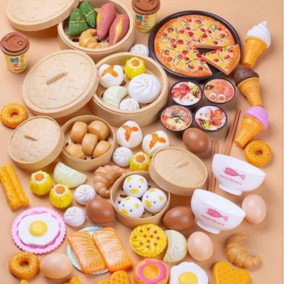 Bộ Đồ Chơi Nấu Ăn Nhà Bếp 84 Món Cho Bé