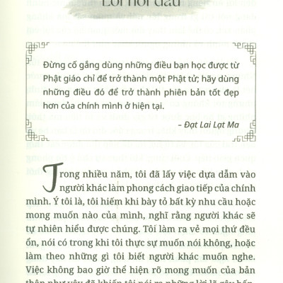 Giao Tiếp Như Một Phật Tử - Phát Triển Kỹ Năng Giao Tiếp Đỉnh Cao Bằng Những Lời Đức Phật Dạy - Cynthia Kane; Châu Khánh Tâm dịch