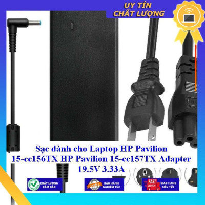Sạc dùng cho Laptop HP Pavilion 15-cc156TX HP Pavilion 15-cc157TX Adapter 19.5V 3.33A - Hàng Nhập Khẩu New Seal