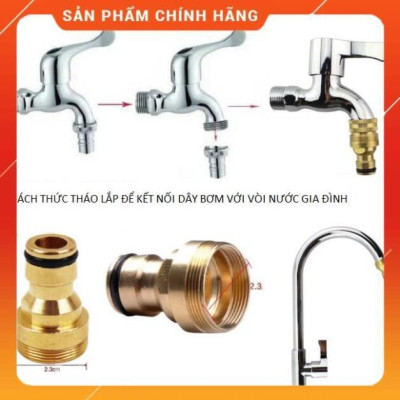 Bộ dây vòi xịt nước ️ , tăng áp 3 lần, loại 7m, 10m 206701-2 đầu đồng,cút đồng+ khăn phượt