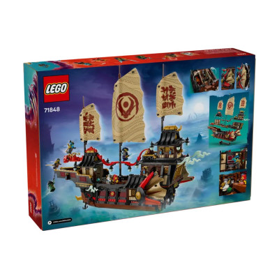 LEGO NINJAGO 71848 Đồ Chơi Lắp Ráp Thuyền Phiêu Lưu Ninjago (2387 chi tiết)