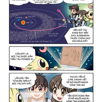 Truyện tranh manga Nhiệm Vụ Khoa Học Kỳ Bí tập 9: Bay tới tận cùng vũ trụ!