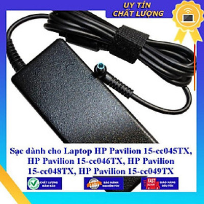 Sạc dùng cho Laptop HP Pavilion 15-cc045TX HP Pavilion 15-cc046TX HP Pavilion 15-cc048TX HP Pavilion 15-cc049TX - Hàng Nhập Khẩu New Seal
