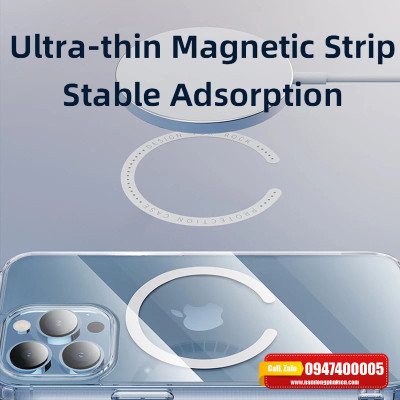 Ốp lưng dành cho iPhone 13 Pro Max Rock hỗ trợ sạc không dây- Hàng chính hãng