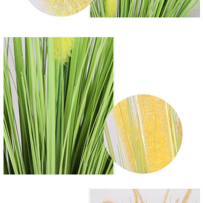 Cụm lau giả - cụm lau đuôi chồn giả - Cây giả, hoa lụa Decor trang trí nhà cửa