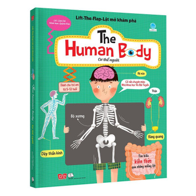 Sách Tương Tác - Lift The Flap Lật Mở Khám Phá - Cơ Thể Người - Dành Cho Trẻ Em Từ 5-12 Tuổi - Đinh Tị Books
