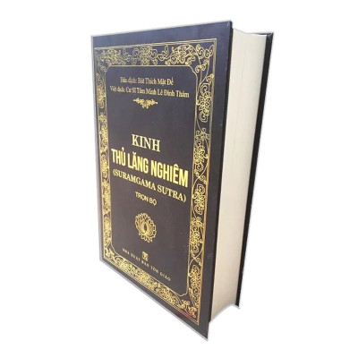 Sách - Kinh Thủ Lăng Nghiêm Trọn Bộ - Bìa Cứng - Chính Thông Book