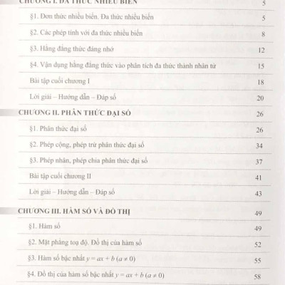 Bài Tập Toán 8 - Tập 1 (Cánh Diều) (2023)