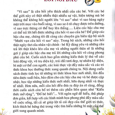 10 Vạn Câu Hỏi Vì Sao - Những Loài Và Vật Biết Bay