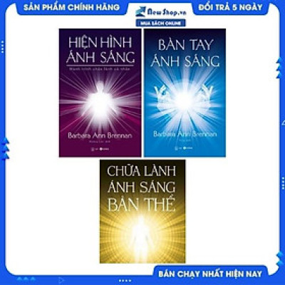 Combo Bộ Sách Mật Mã Chữa Lành: Bàn Tay Ánh Sáng + Chữa Lành Ánh Sáng Bản Thể + Hành Trình Chữa Lành Cá Nhân (3 Cuốn)