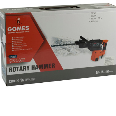 MÁY KHOAN ĐỤC 850W 38MM GOMES GB-5802 - HÀNG CHÍNH HÃNG