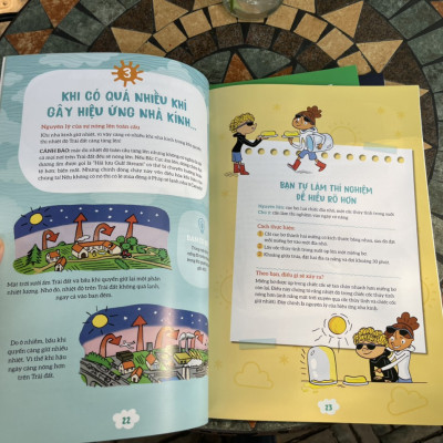 (Combo 3 cuốn, khổ lớn, in màu) NHIỆM VỤ BẢO VỆ MÔI TRƯỜNG - Nxb Phụ Nữ - bìa mềm