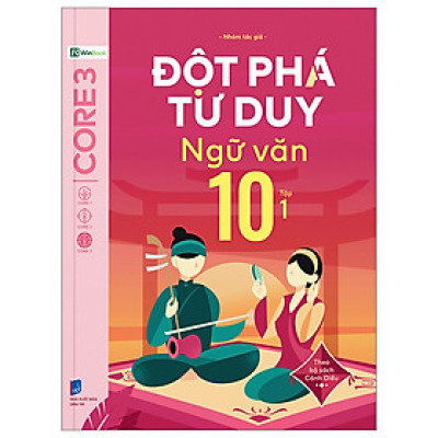 Sách - Đột Phá Tư Duy Ngữ Văn 10 - Tập 1 (Theo Bộ Sách Cánh Diều) - Nhiều Tác Giả - Nhà xuất bản Dân Trí - WinBooks