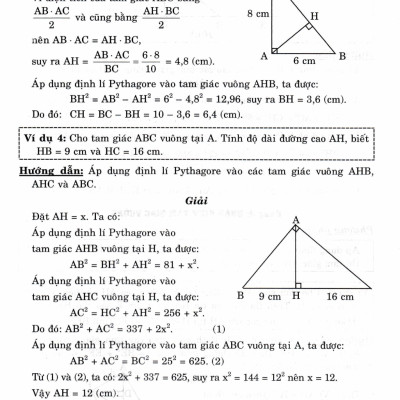 Toán Nâng Cao Hình Học 8 (Dùng Chung Cho Các Bộ SGK Hiện Hành) -  HA