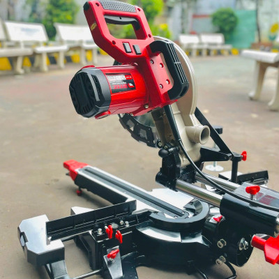 MÁY CẮT ĐA NĂNG THANH TRƯỢT BTEC BT1030 (2000W) - HÀNG CHÍNH HÃNG + TẶNG LƯỠI CẮT 255M + TẶNG 3 BAO TAY TOLSEN 45006