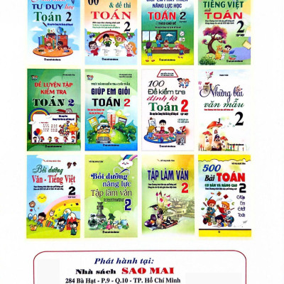 Sách - 100 Đề Kiểm Tra Định Kì Toán 2 - Tập 1 - Có Đáp Án Và Lời Giải (Biên Soạn Theo Chương Trình Giáo Dục Phổ Thông Mới)