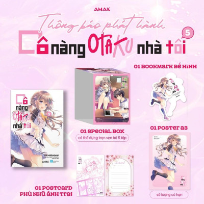 Sách Cô Nàng Otaku Nhà Tôi - Tập 5 - Amak