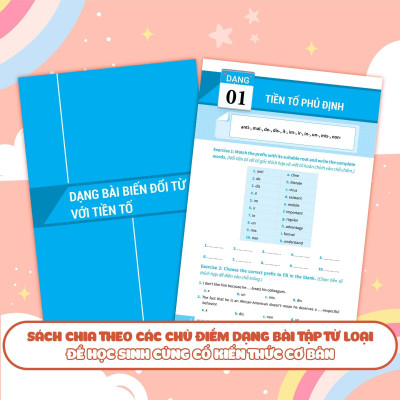 Sách - Bài Tập Tiếng Anh Ôn Thi Vào Lớp 10 Và 10 Chuyên - Đọc Hiểu, Phát Âm Trọng Âm, Giao Tiếp, Từ Loại - Combo 4 Cuốn - Megabook