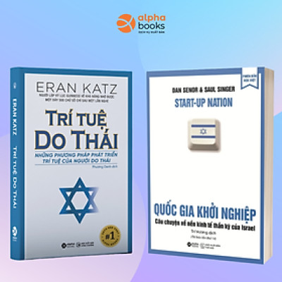Combo Sách Về Người Do Thái - Trí Tuệ Do Thái và Quốc Gia Khởi Nghiệp