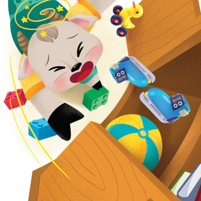 Truyện Tranh Song Ngữ Việt-Anh Cho Bé - Đồ Đạc Gọn Gàng, Sẵn Sàng Sử Dụng - You Find Things More Easily When You Keep Them Orderly