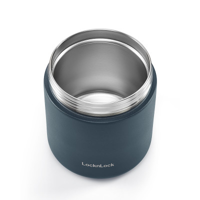 Bộ hộp cơm giữ nhiệt Lock&Lock Lunch Box LHC8052S01 - Hàng chính hãng có 3 ngăn riêng, kèm túi và muỗng đũa - JoyMall