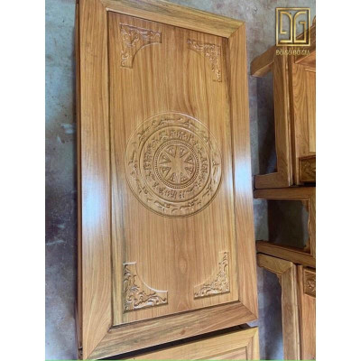 Bộ Bàn Ghế Âu Á Gỗ Sôid