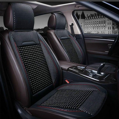 Lót Ghế Ô Tô - Bọc Ghế Ô Tô - Lót Ghế Hạt Gỗ Cao Cấp Chống Nóng, Massage Lưng