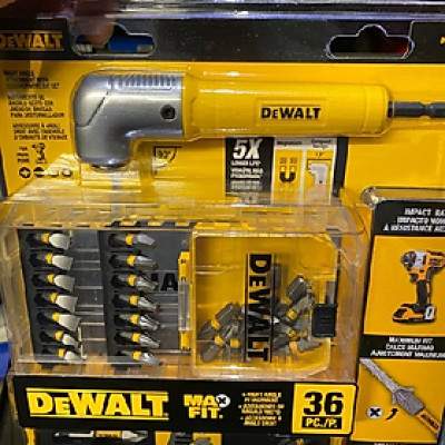 Bộ 32 mũi vít và đầu chuyển góc 90* DeWalt DWAMF36RASET