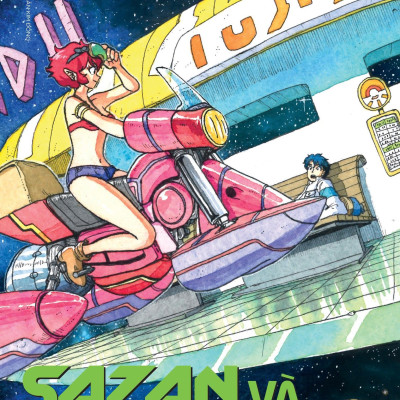  Bộ Manga - Sazan Và Cô Gái Sao Chổi: Tập 1 + Tập 2 (Bộ 2 Tập) 
