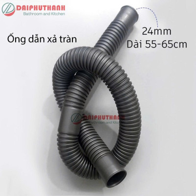 Phụ Kiện Xả Tràn Chống Tràn Thay Thế Xi Phông Chậu Rửa Chén - Đủ bộ chụp xả tràn, T chia, ống dẫn