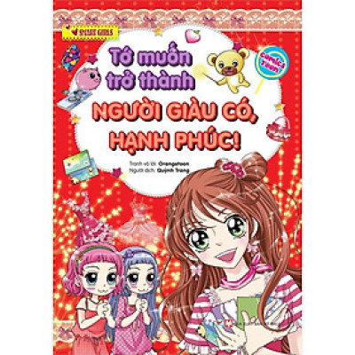 Sách - Smart Girls -Tớ Muốn Trở Thành Người Giàu Có, Hạnh Phúc - Tân Việt Books