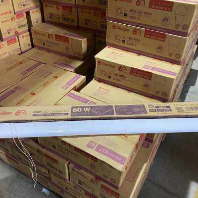 Bóng đèn LED Tuýp 1m2 60w nhôm nhựa Rạng Đông, siêu sáng tiết kiệm điện, Model M66 1200/60W