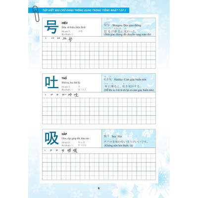 Sách - Tập Viết 800 Chữ Kanji Thông Dụng Trong Tiếng Nhật - Tập 2 - Minh Thắng