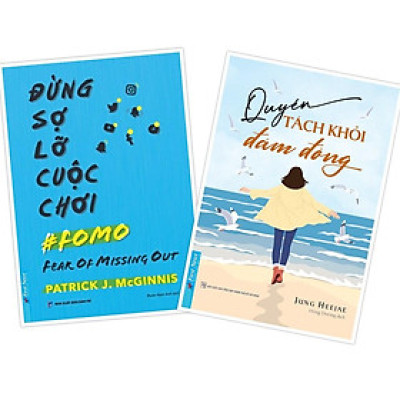 Sách - Combo Đừng Sợ Lỡ Cuộc Chơi + Quyền Tách Khỏi Đám Đông - First News