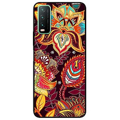 Ốp lưng dành cho Vivo Y20 - Y20s - Y12s mẫu Họa Tiết Hoa Đa Màu