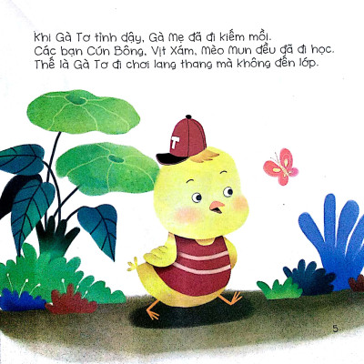 Bé Tập Kể Chuyện - Mỗi Tuần Một Câu Chuyện - Gà Tơ Đi Học (Tái Bản)