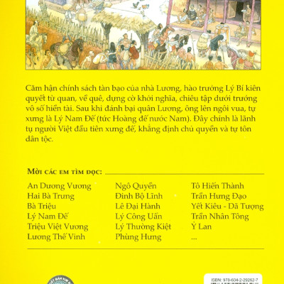 Tranh Truyện Lịch Sử Việt Nam - Lý Nam Đế (Tái bản 2023)